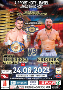 TITLE DEFENSE - WBF INTERCONTINENTAL HEAVY - 24.06.23 - Plakat